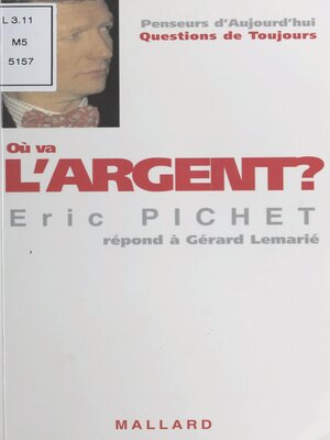 cover image of Où va l'argent ?